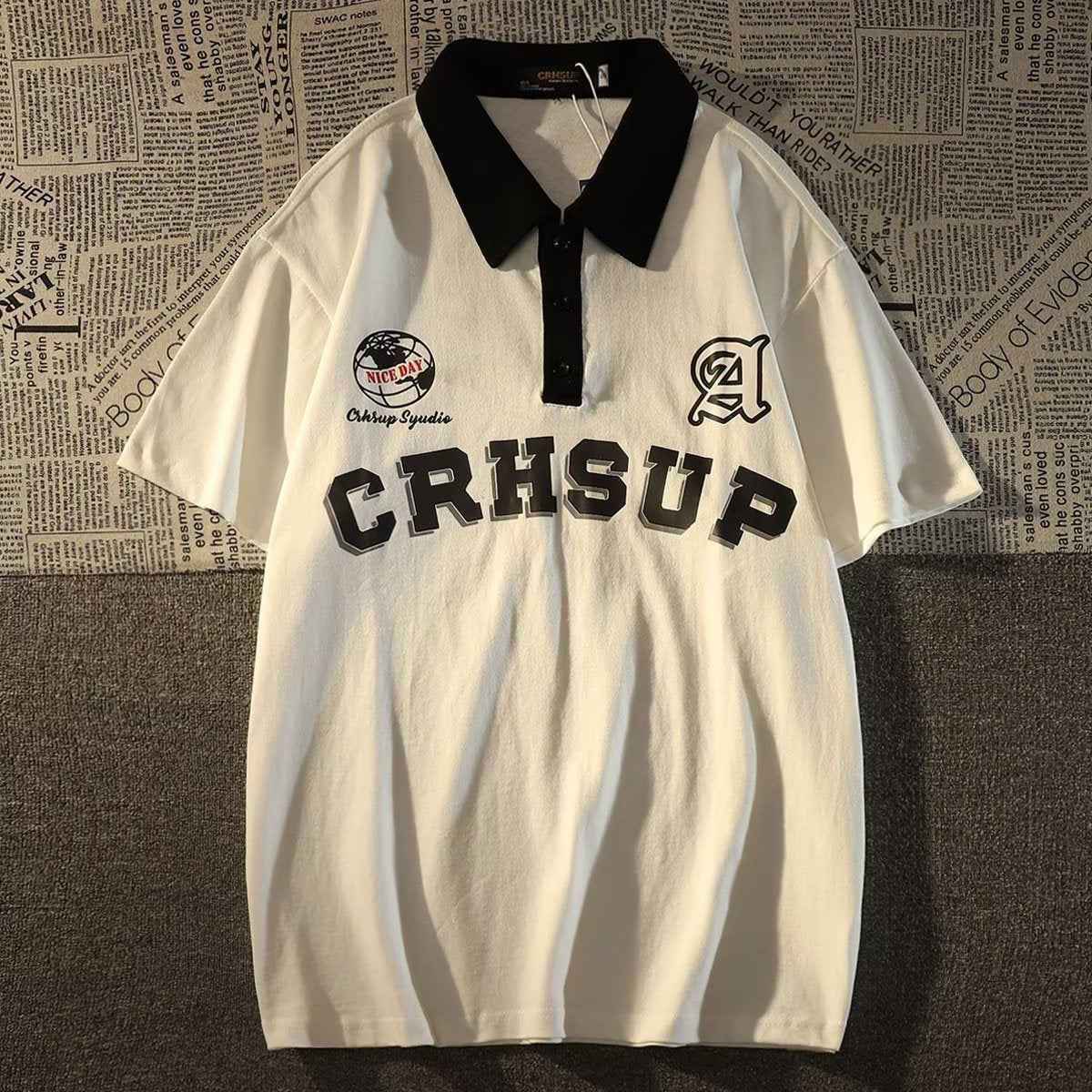 Men's Fashion Cropped Sleeve Japanese Style