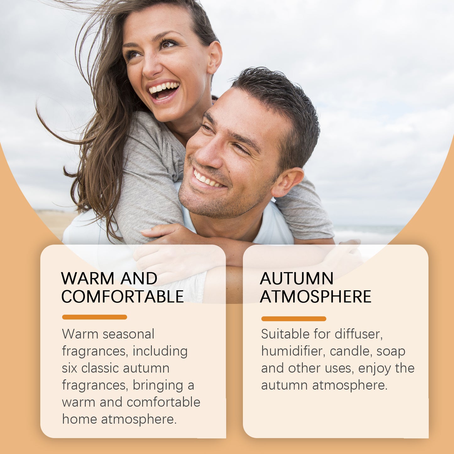 Autumn Aromatherapy Essential Oil, Long-Lasting Warm Fragrance Soft Fragrance Indoor Warm Atmosphere Aromatherapy Essential Oil