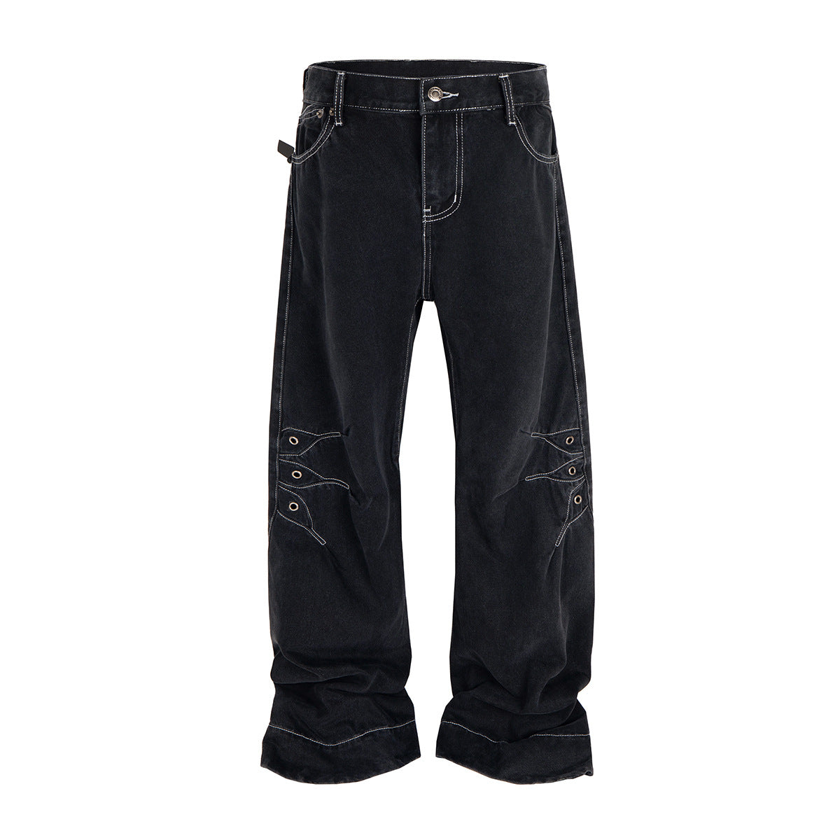 Hip hop street jeans wide leg pants