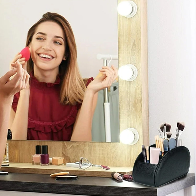 5-Slot Remote Control Holder Box - Desktop Organizer for TV, Media Player, Heater & Game Controllers