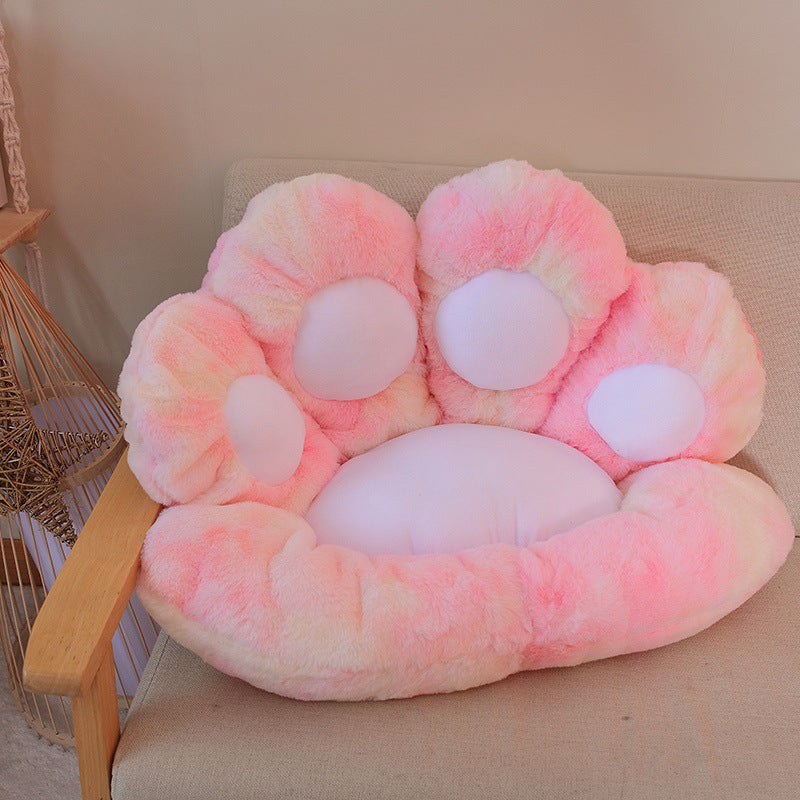 Cartoon Bear Paw Half-Enclosed Cushion Lazy Sofa Office Chair Seat Student Pad Cat Claw Seat Pad