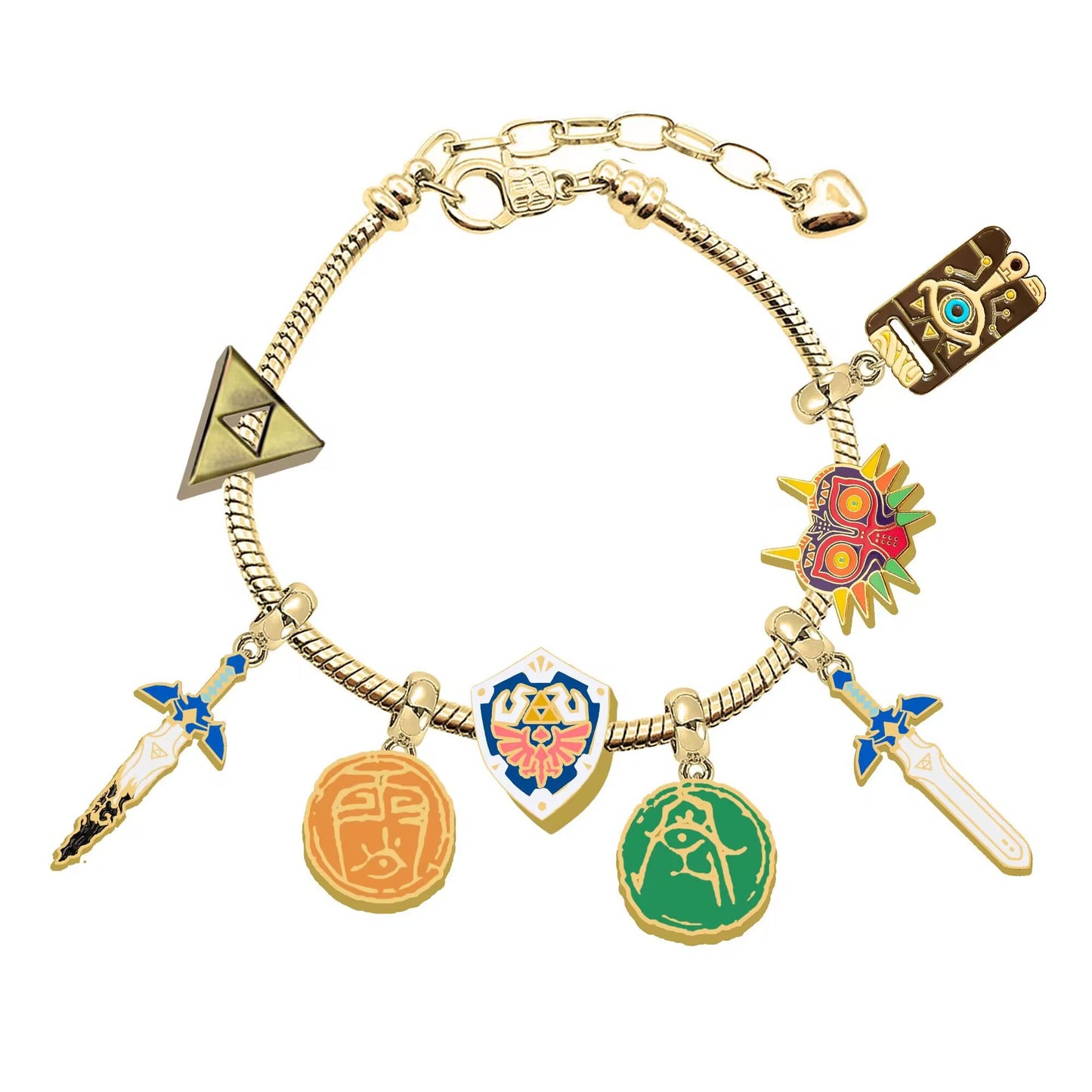 Cross-border Anime SpongeBob SquarePants DIY Beaded Bracelet with Loose Beads for Customizable Jewelry Accessories