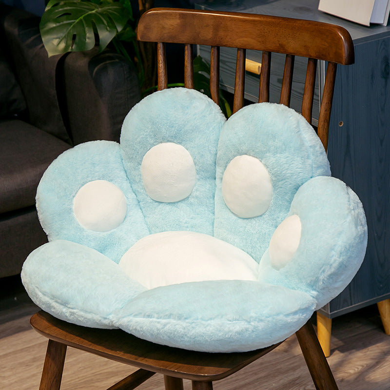 Cartoon Bear Paw Half-Enclosed Cushion Lazy Sofa Office Chair Seat Student Pad Cat Claw Seat Pad