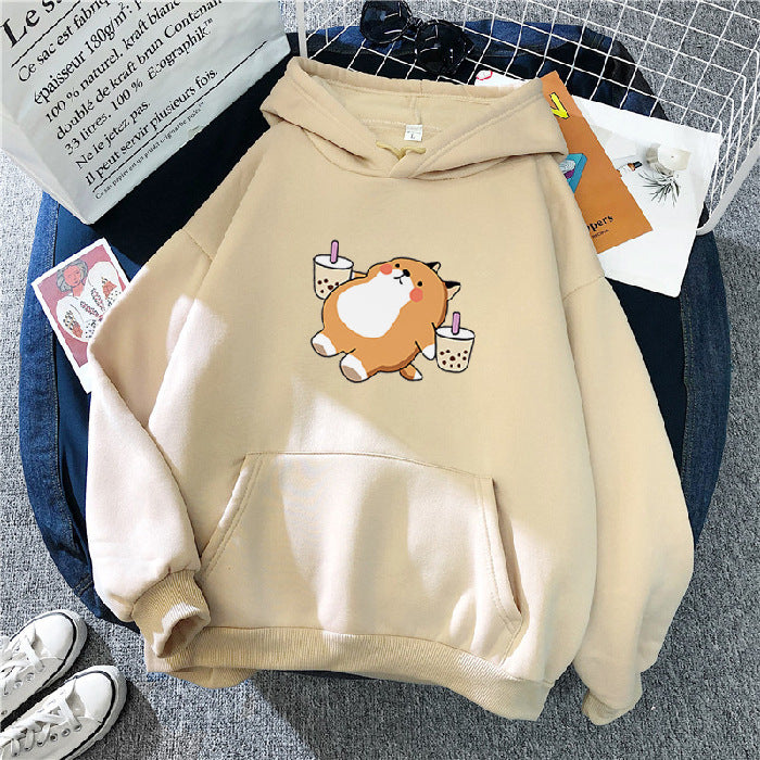 Casual Loose Top Couple Jacket Hoodie