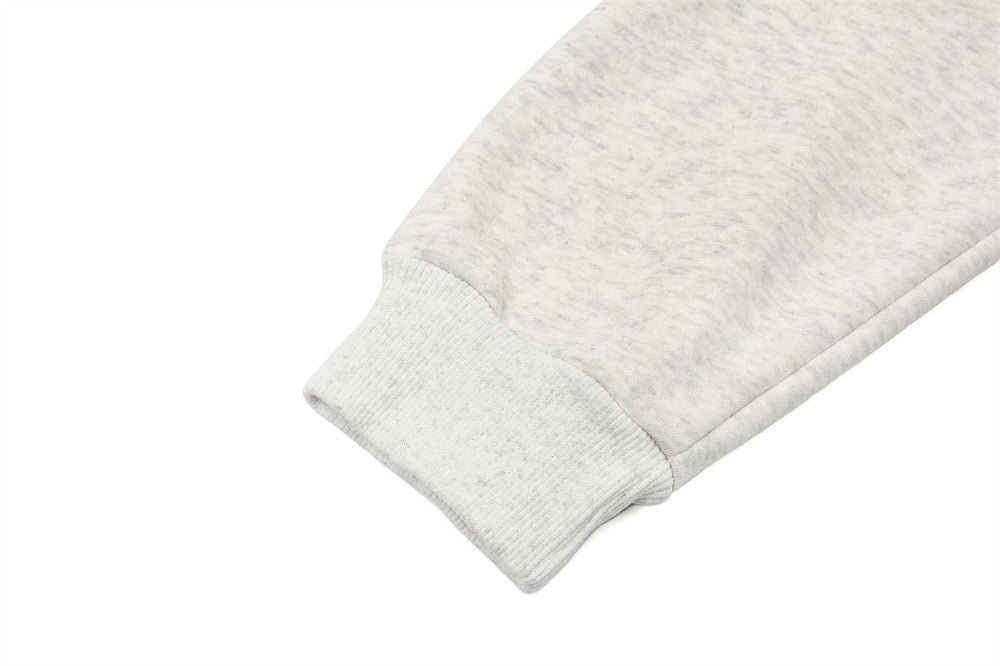 English Letters Printed Hoodie Men