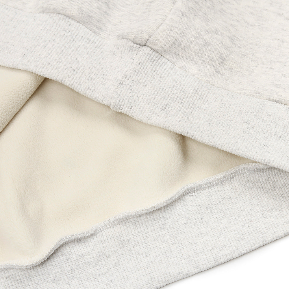 English Letters Printed Hoodie Men